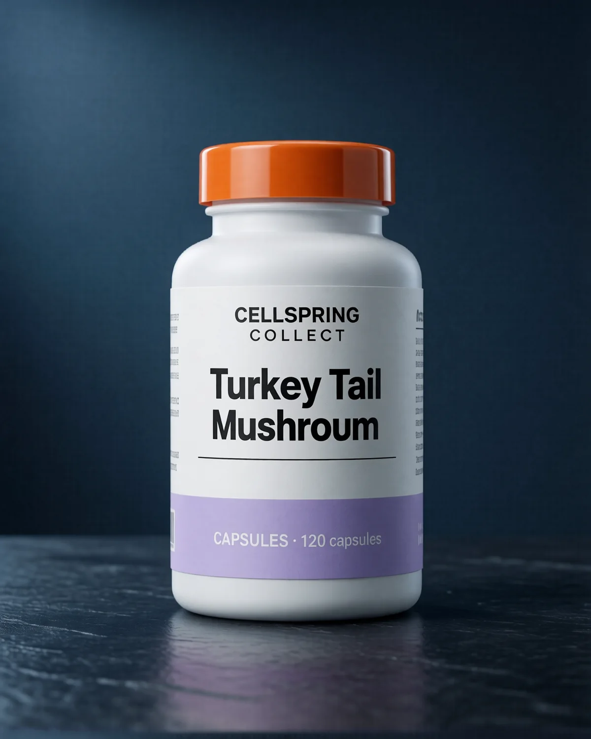 Turkey Tail Mushroom, 120 capsules