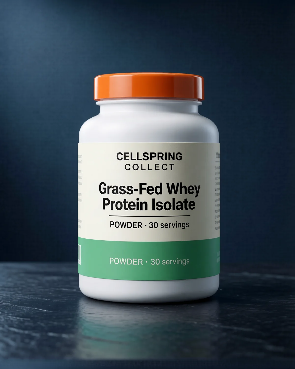 Grass-Fed Whey Protein Isolate, 30 servings